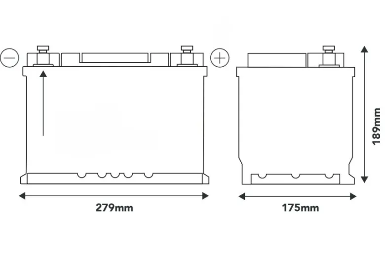Smart Power Lithium Camper accu - 100 Ah