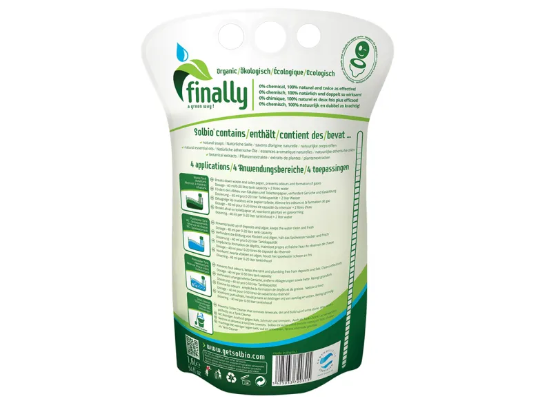 Solbio 0,8 liter toiletvloeistof