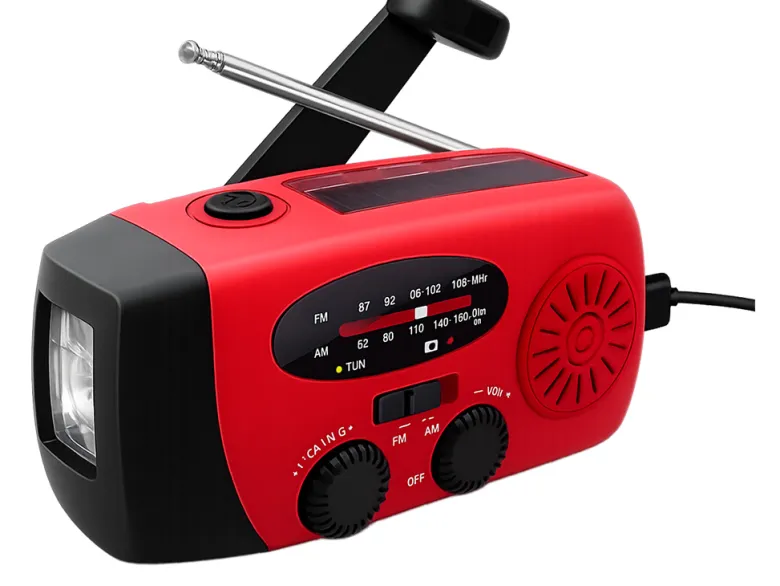 Soundlogic noodradio met zaklamp