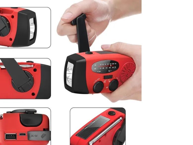 Soundlogic noodradio met zaklamp