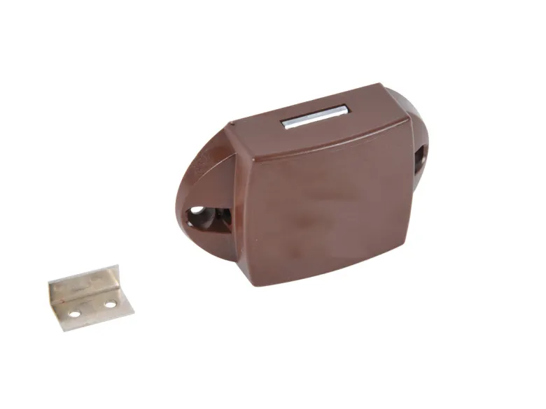 Spanjolet drukknopslot - brown