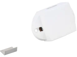 Spanjolet drukknopslot - white