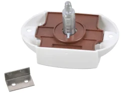 Spanjolet drukknopslot - white