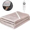 STAUS&BACH Cozysnug 2 persoons elektrisch onderdeken - Dusty Pink