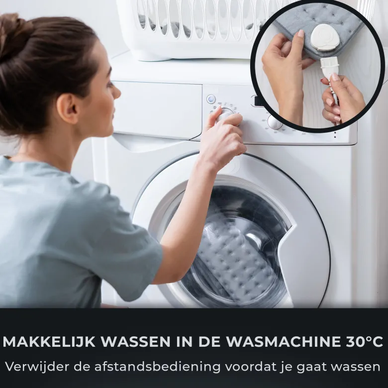 STAUS&BACH Heatmat Elektrisch warmtekussen - Grey
