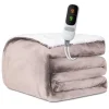 STAUS&BACH Powernap 1-persoons elektrisch deken - Dusty Pink