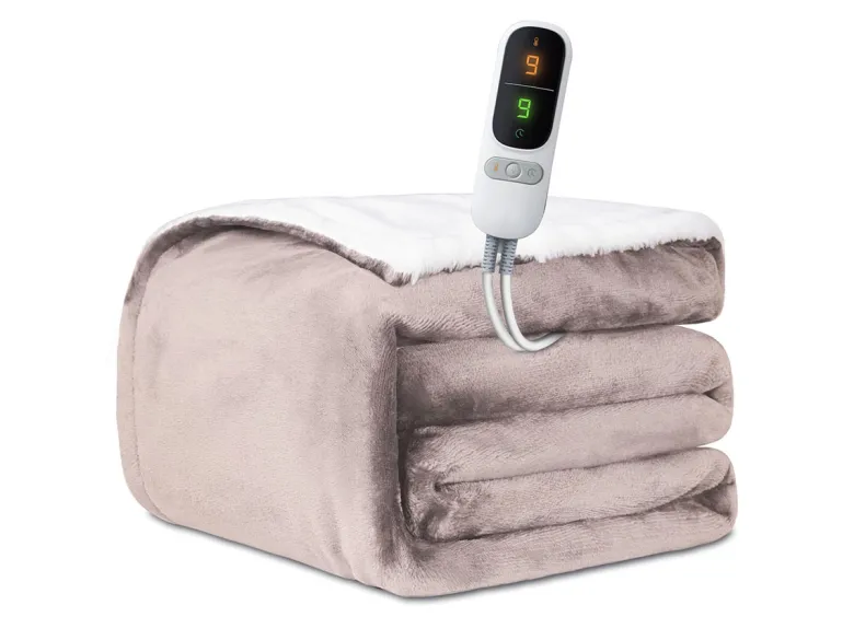 STAUS&BACH Powernap 1-persoons elektrisch deken - Dusty Pink