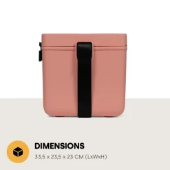Steamy Classy 12L koelbox - Salmon Pink