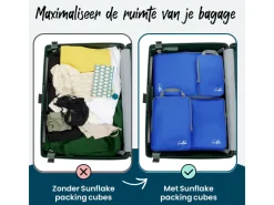 Sunflake 4 Compressie Cubes - Blue