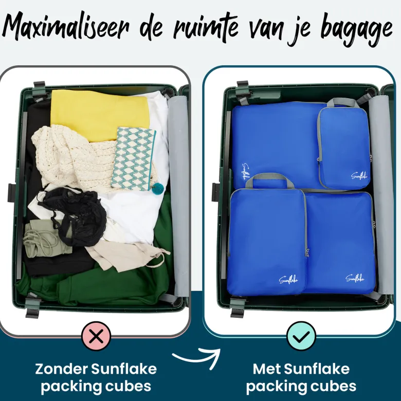 Sunflake 4 Compressie Cubes - Blue