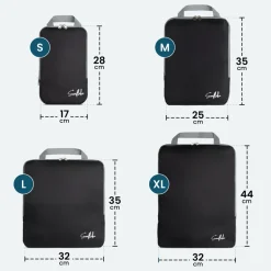 Sunflake 4 Compressie Cubes - Black