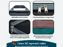 Sunflake Compression Packing Cubes - Set van 6