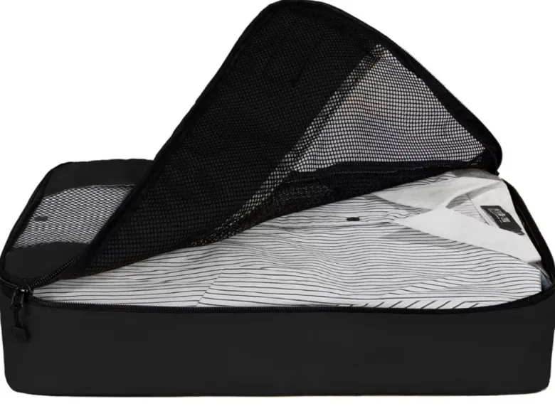 Sunflake set van 4 Packing Cubes - Black