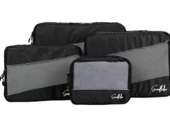 Sunflake set van 4 Packing Cubes - Black