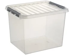 Sunware Q-line 52 liter opbergbox - Metall