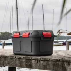 Sunware Q-line 130 liter waterdichte opbergbox - Black