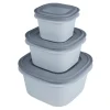 Sunware Sigma home 3-delige vershoudbakjes set - Blue