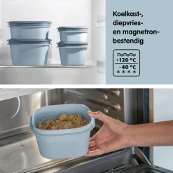 Sunware Sigma home 3-delige vershoudbakjes set - Blue