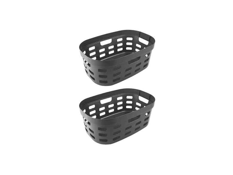 Sunware Sigma home 45 liter Anthracite wasmand - Set van 2