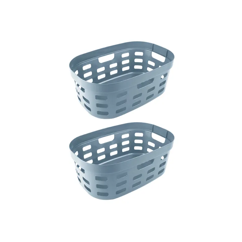 Sunware Sigma home 45 liter set van 2 wasmanden - Blue