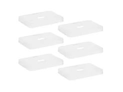 Sunware Sigma home transparante deksel - set van 6