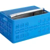 Sunware Square 46 liter vouwkrat met koeltas - Blue