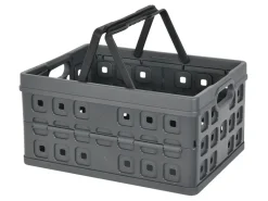 Sunware Square vouwkrat met hengsel - Grey