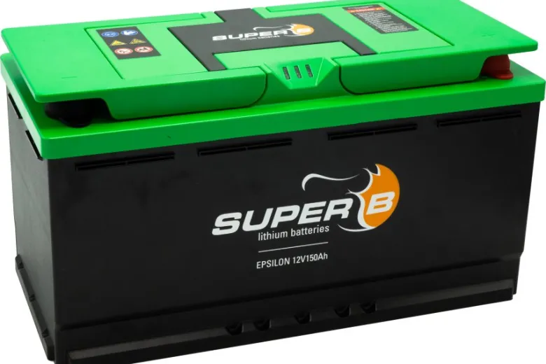 SuperB Epsilon 12V 150AH LiFePO4 accu met Bluetooth BMS