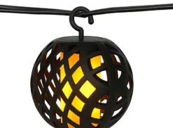 Svenska Living solar organisch gevlechte lichtslinger