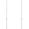 Tambu aluminium telescoopstok - Set van 2