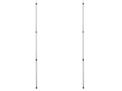 Tambu aluminium telescoopstok - Set van 2