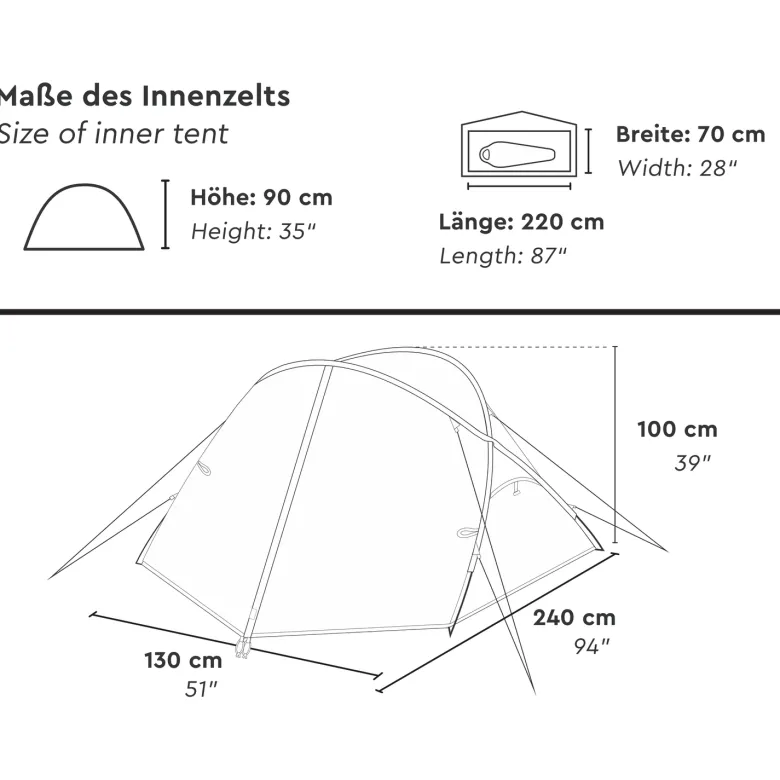Tambu Andito 1 trekkingtent