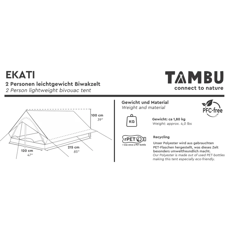 Tambu Ekati 2 bivaktent