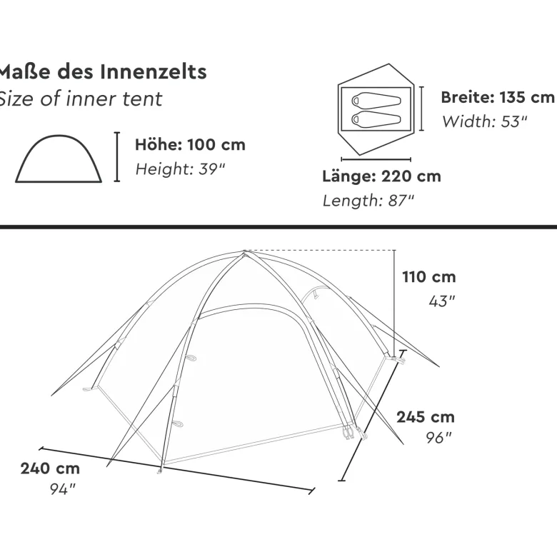 Tambu Kamalo 2 trekkingtent