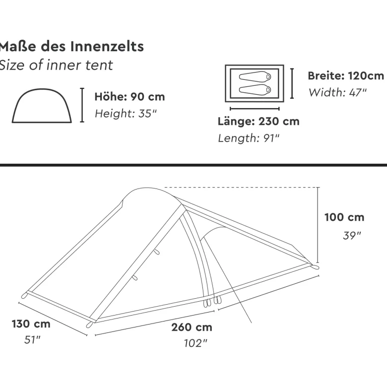 Tambu Kutir 2.1 trekkingtent