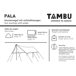 Tambu Pala tarp - 450 x 290 cm