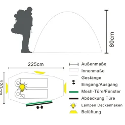 Tambu Roby Lite 2 tent