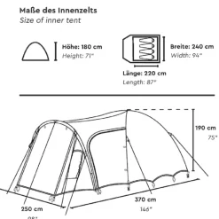 Tambu Setu 4 koepeltent