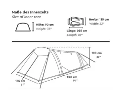 Tambu SURANGA 2.0 lichtgewicht tent