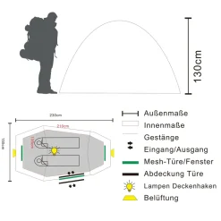 Tambu Suran 2 trekking tunneltent