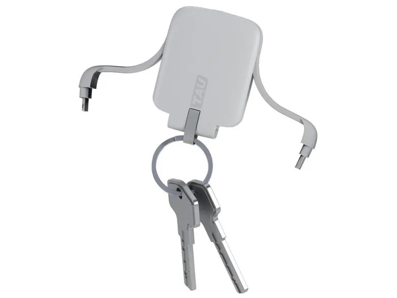 TAU 3 in 1 mini powerbank - White