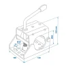 TCP Ø60 mm neuswielklem