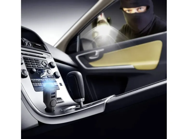 Technaxx TX-100 autoalarm met oplaadfunctie
