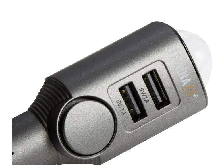 Technaxx TX-100 autoalarm met oplaadfunctie