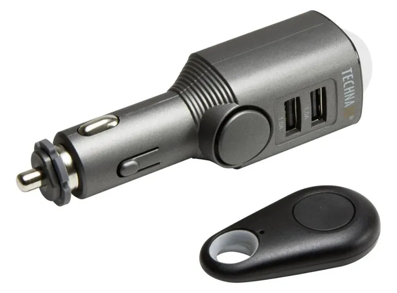 Technaxx TX-100 autoalarm met oplaadfunctie