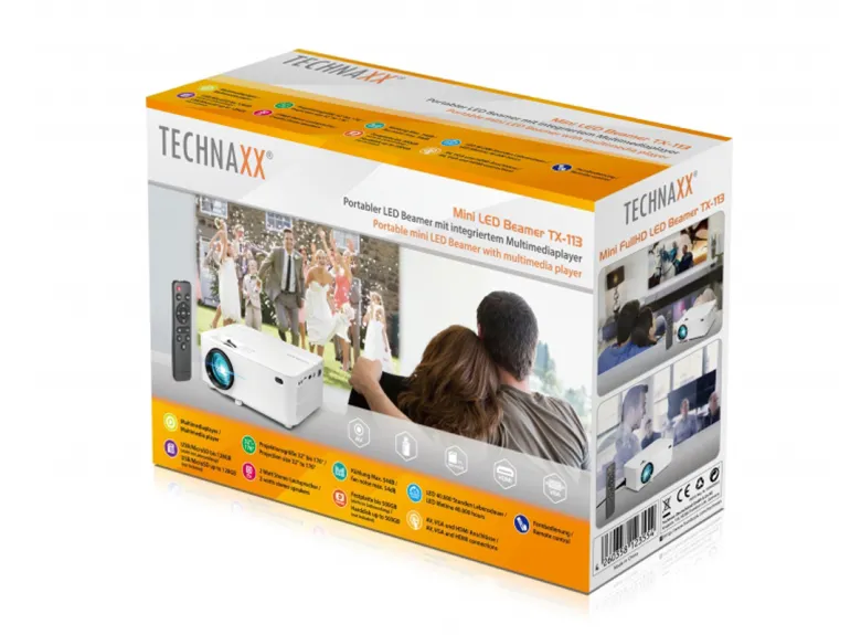 Technaxx TX-113 mini LED beamer