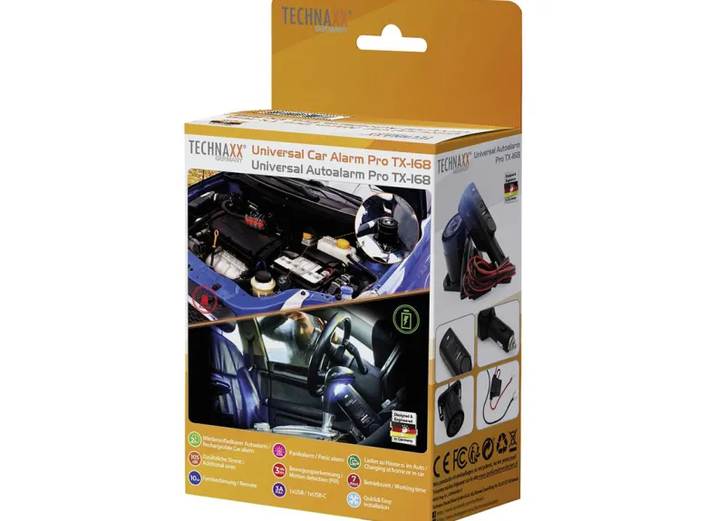 Technaxx TX-168 universeel autoalarm