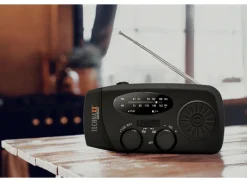 Technaxx TX-238 zelfoplaadbare noodradio met noodzwengel