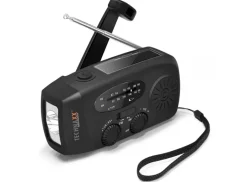 Technaxx TX-238 zelfoplaadbare noodradio met noodzwengel