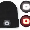 Technosmart muts met LED verlichting - Black